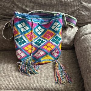 Colorful Patterned Women Bag